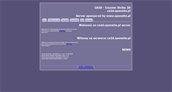Desktop Screenshot of cs2d.opensite.pl