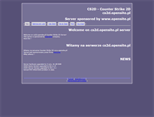 Tablet Screenshot of cs2d.opensite.pl